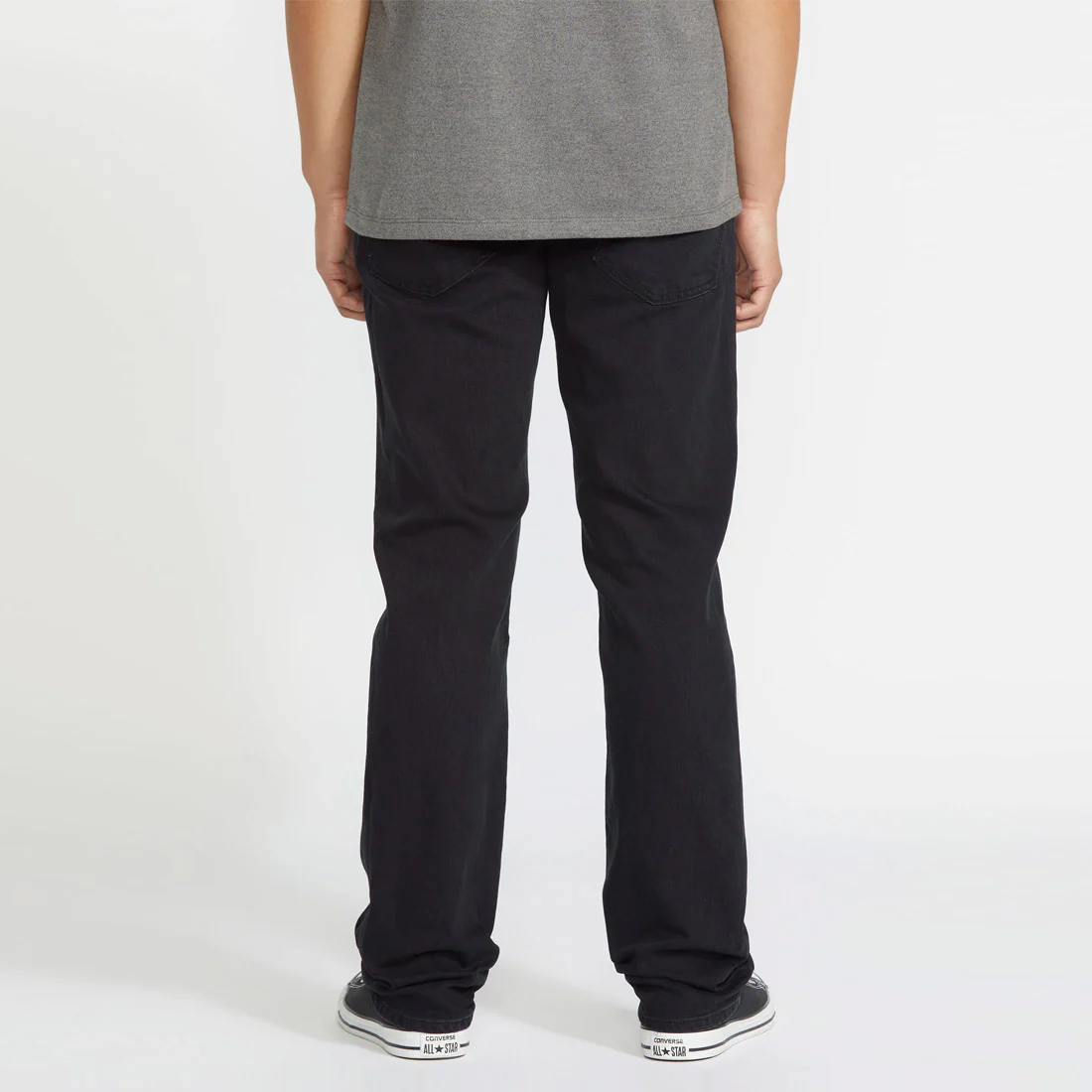 VOLCOM Solver Modern Fit Jeans - Black Out - Image 2
