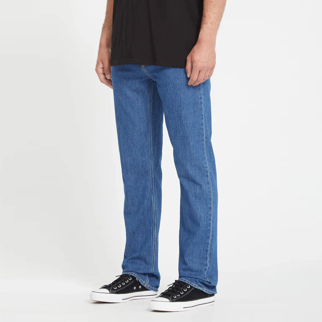 VOLCOM Solver Modern Fit Jeans - Bold Blue - Image 2