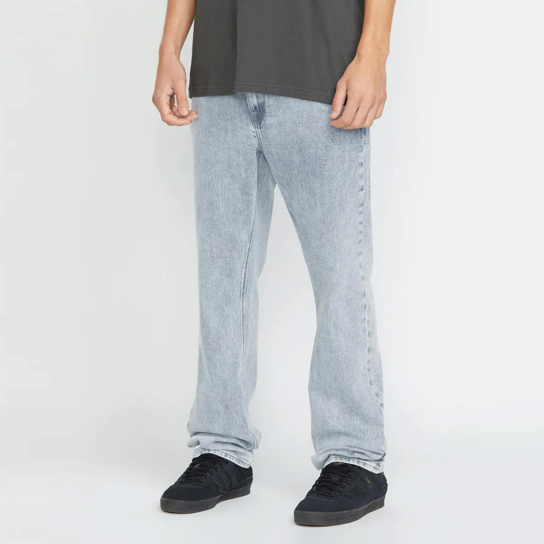 VOLCOM Solver Modern Fit Jeans - Carolina Blue - Image 3