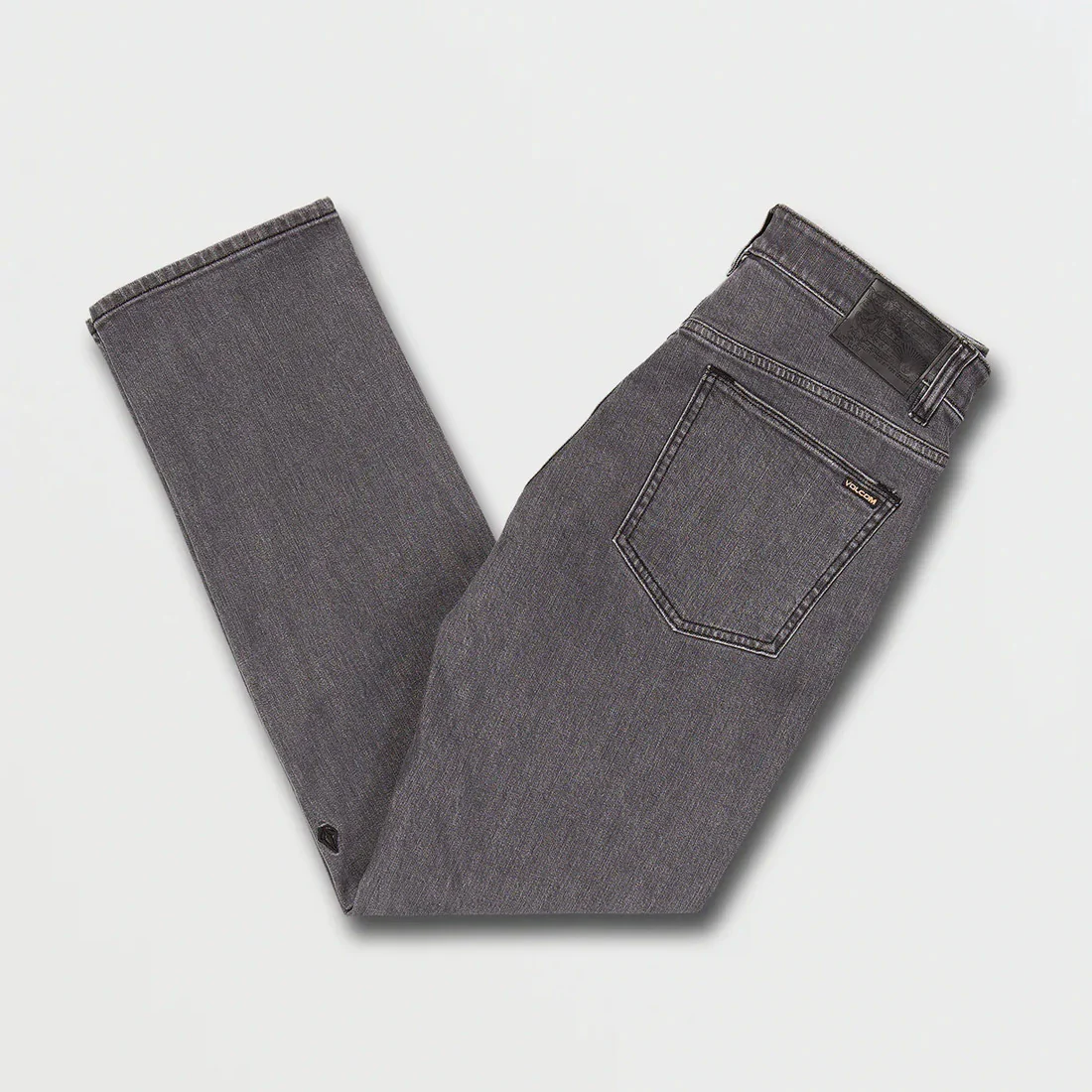 VOLCOM Solver Modern Fit Jeans - Easy Enzyme Grey - Image 2