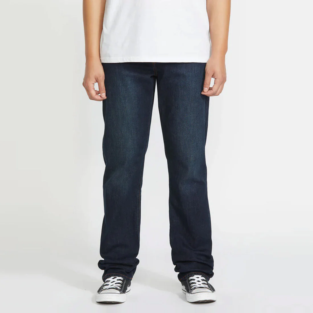 VOLCOM Solver Modern Fit Jeans - New Vintage Blue - Image 2