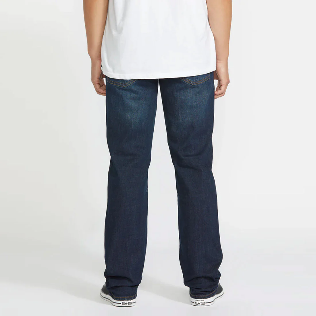 VOLCOM Solver Modern Fit Jeans - New Vintage Blue - Image 4