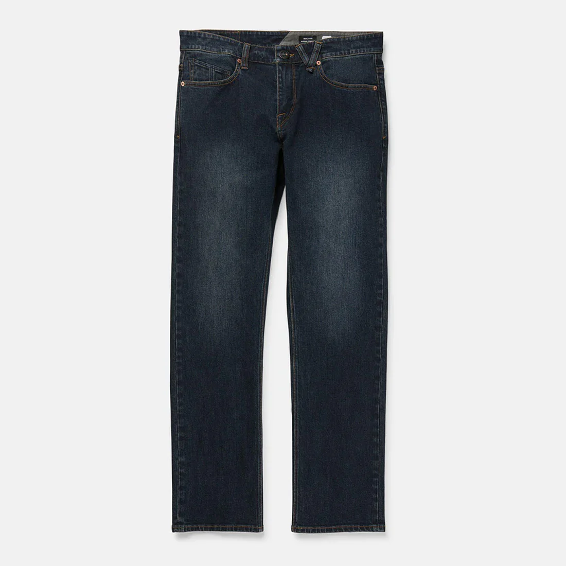 VOLCOM Solver Modern Fit Jeans - New Vintage Blue - Image 7