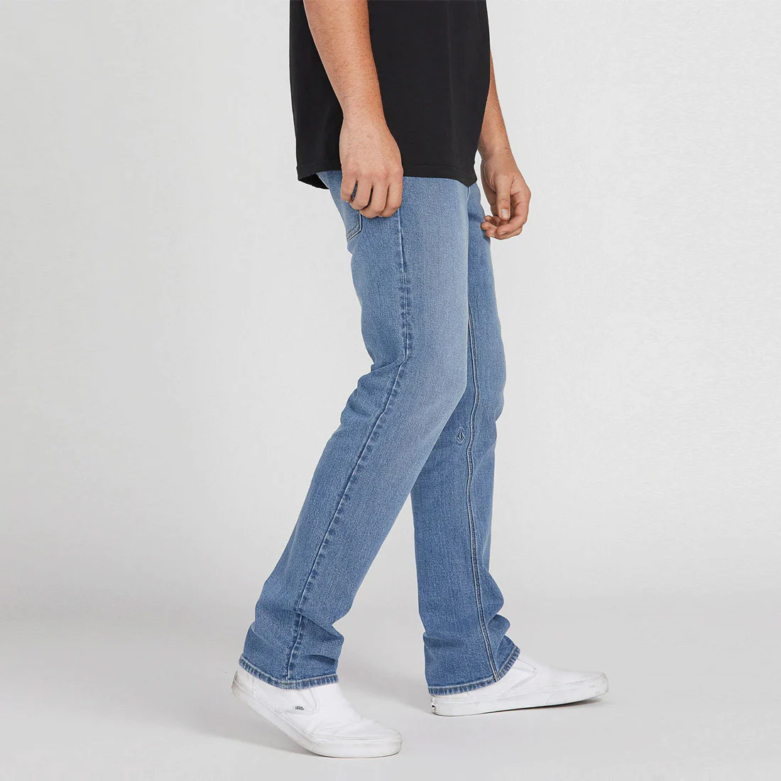 VOLCOM Solver Modern Fit Jeans - Old Town Indigo - Image 3