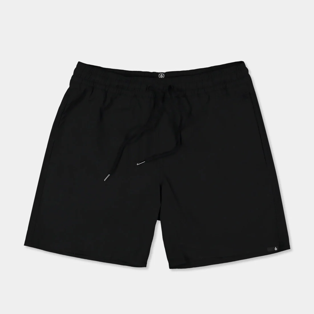VOLCOM Sparklestone Elastic Waist Shorts - Antique Black - Image 6