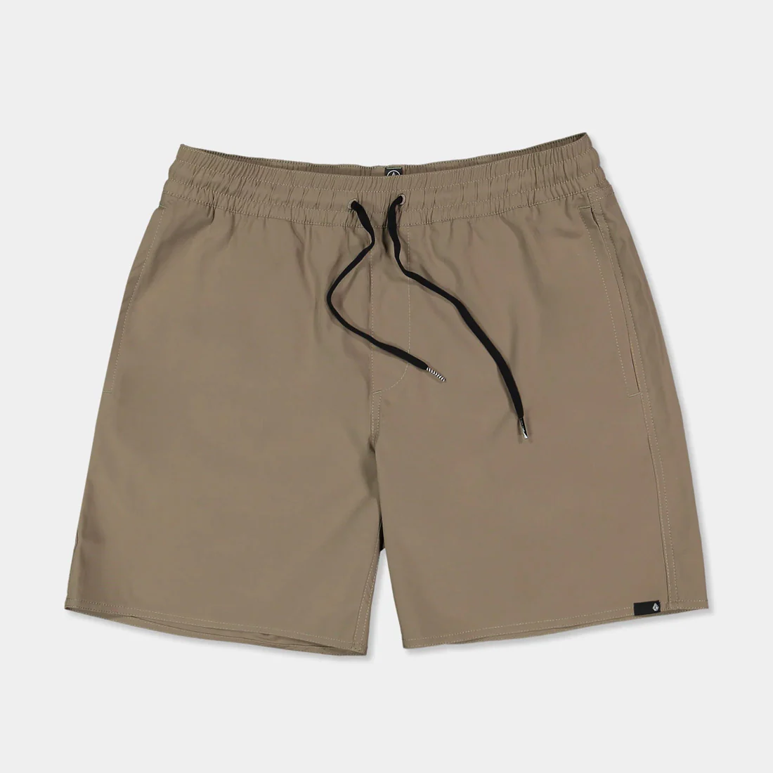 VOLCOM Sparklestone Elastic Waist Shorts - Brindle - Image 6