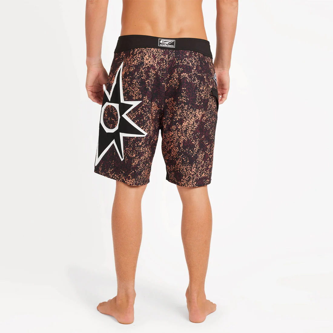 VOLCOM St4r G4zer Mod 20" Boardshorts - Merlot - Image 4