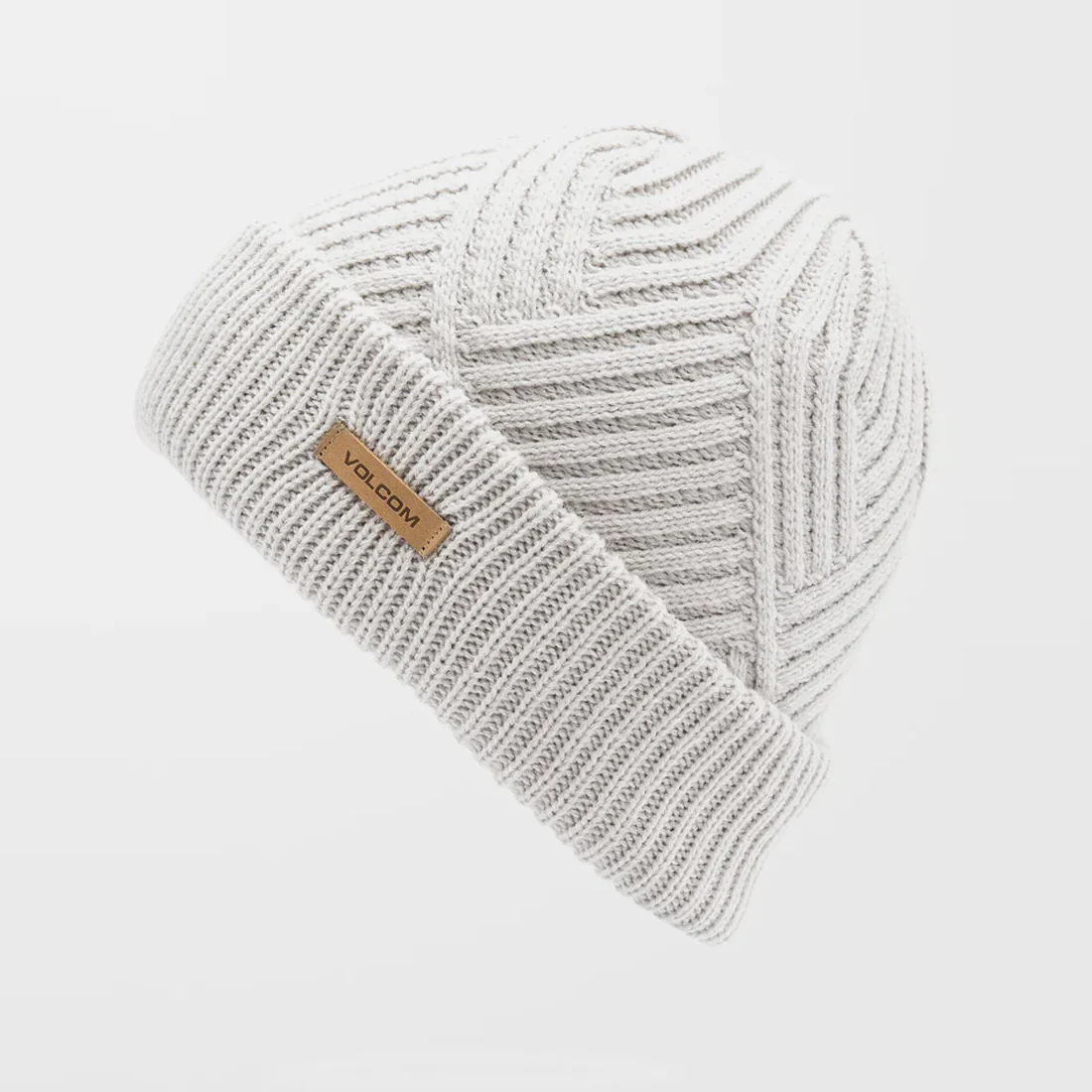 VOLCOM Stone Knit Beanie - Bone - Image 2