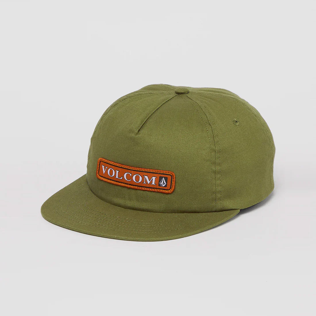 VOLCOM Strike Stone Adjustable Hat - Old Military - Image 3