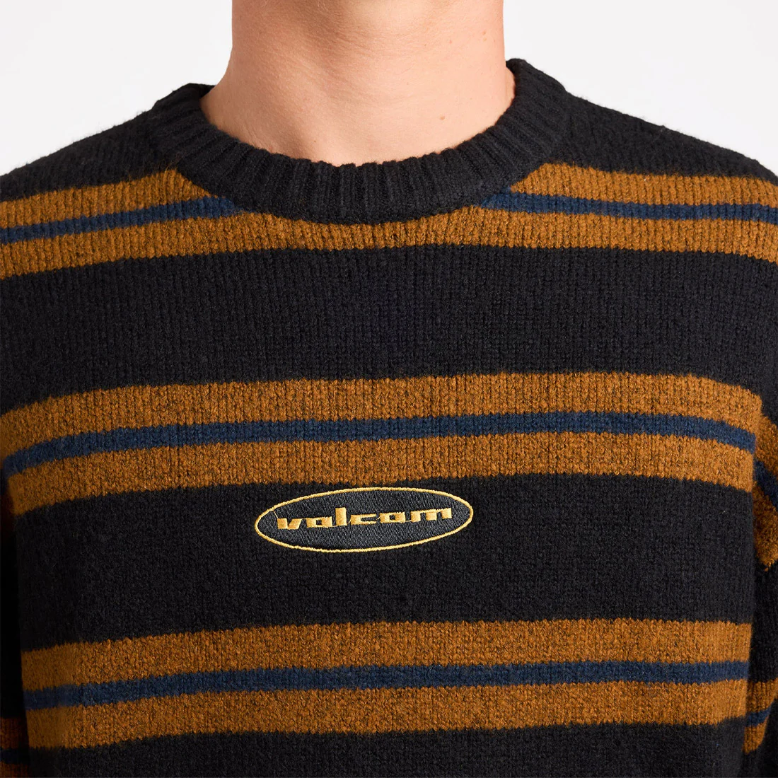 VOLCOM Striperstand Sweater - Black - Image 4