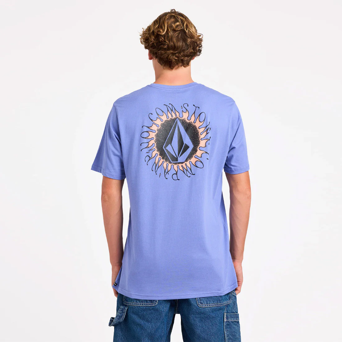 VOLCOM Sunstone Tee - Denim - Image 2