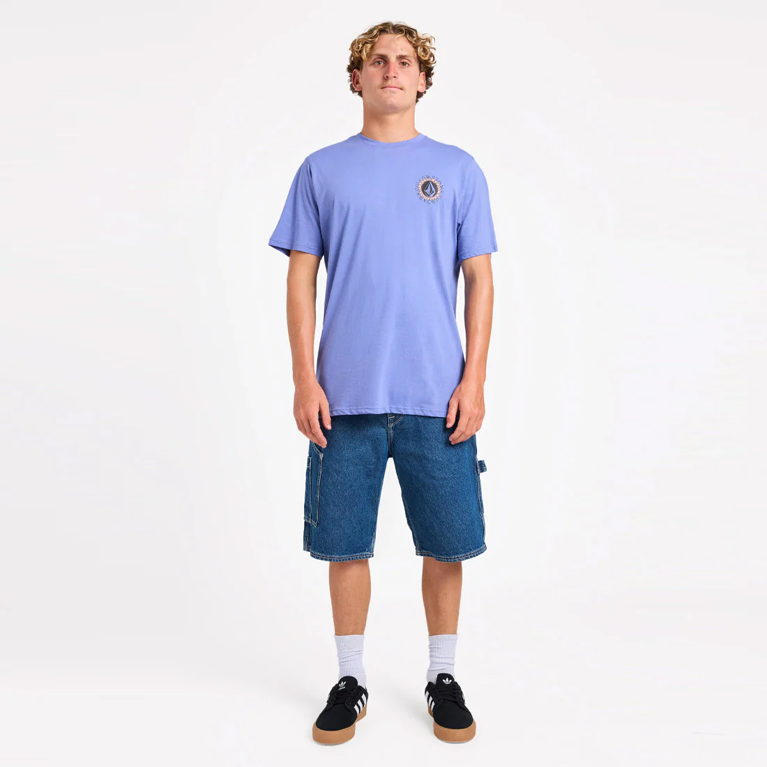 VOLCOM Sunstone Tee - Denim - Image 5
