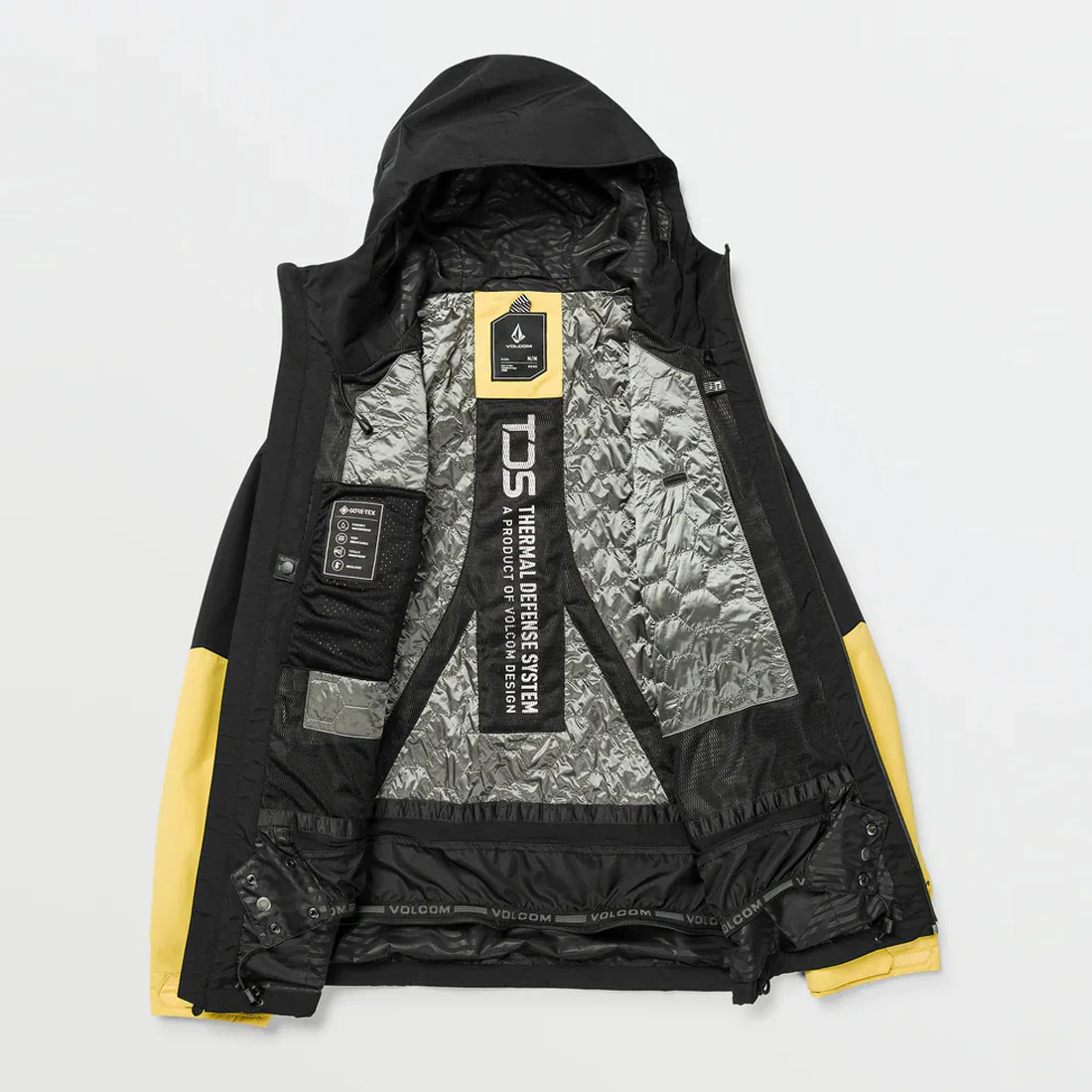 VOLCOM TDS 2L Gore-Tex Jacket 2025 - Dark Yellow - Image 10