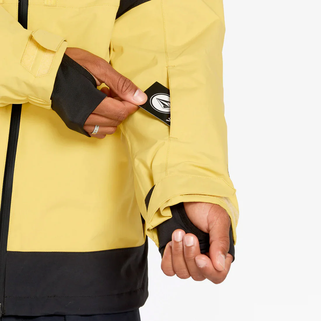 VOLCOM TDS 2L Gore-Tex Jacket 2025 - Dark Yellow - Image 9