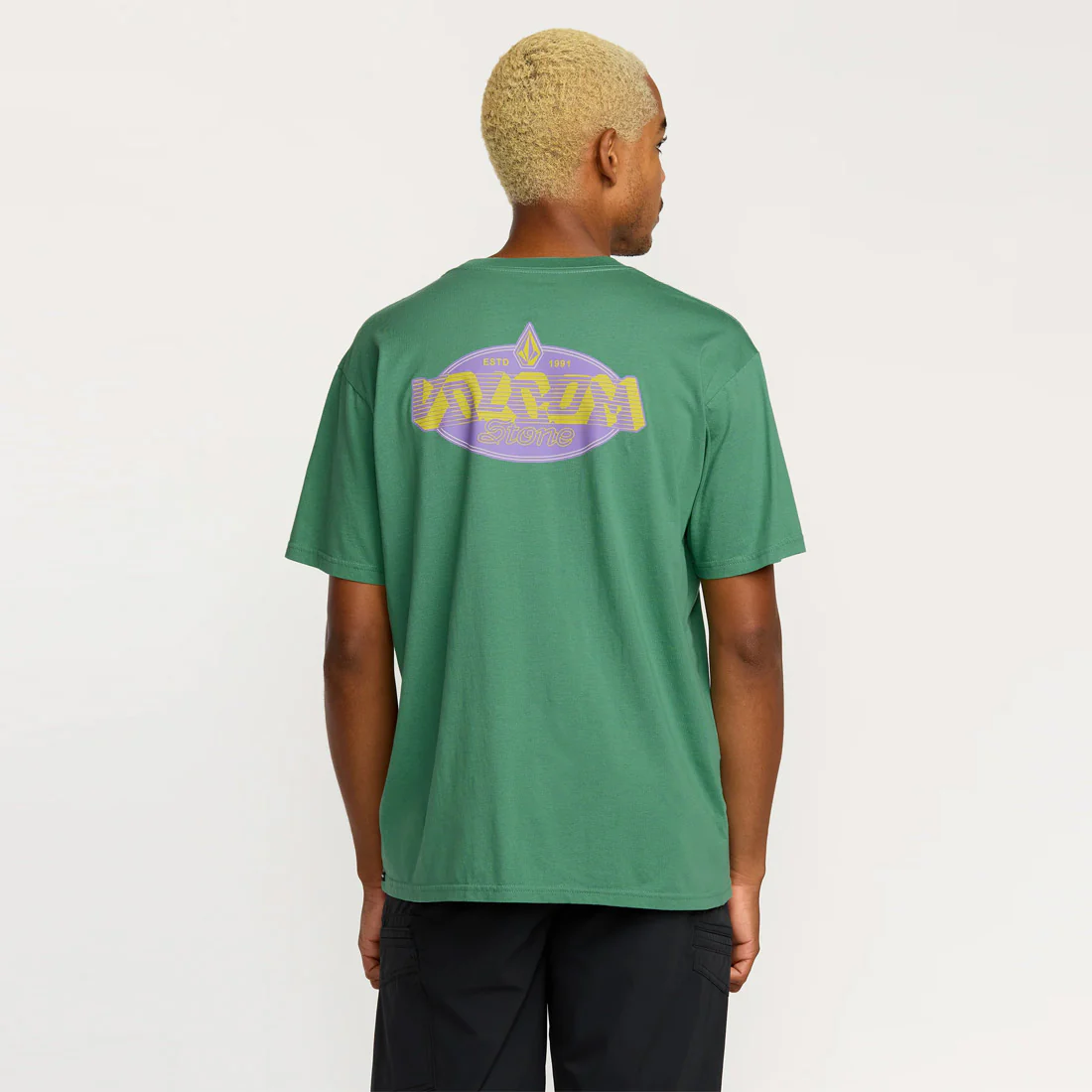 VOLCOM Tumbled Tee - Biscay Green - Image 2