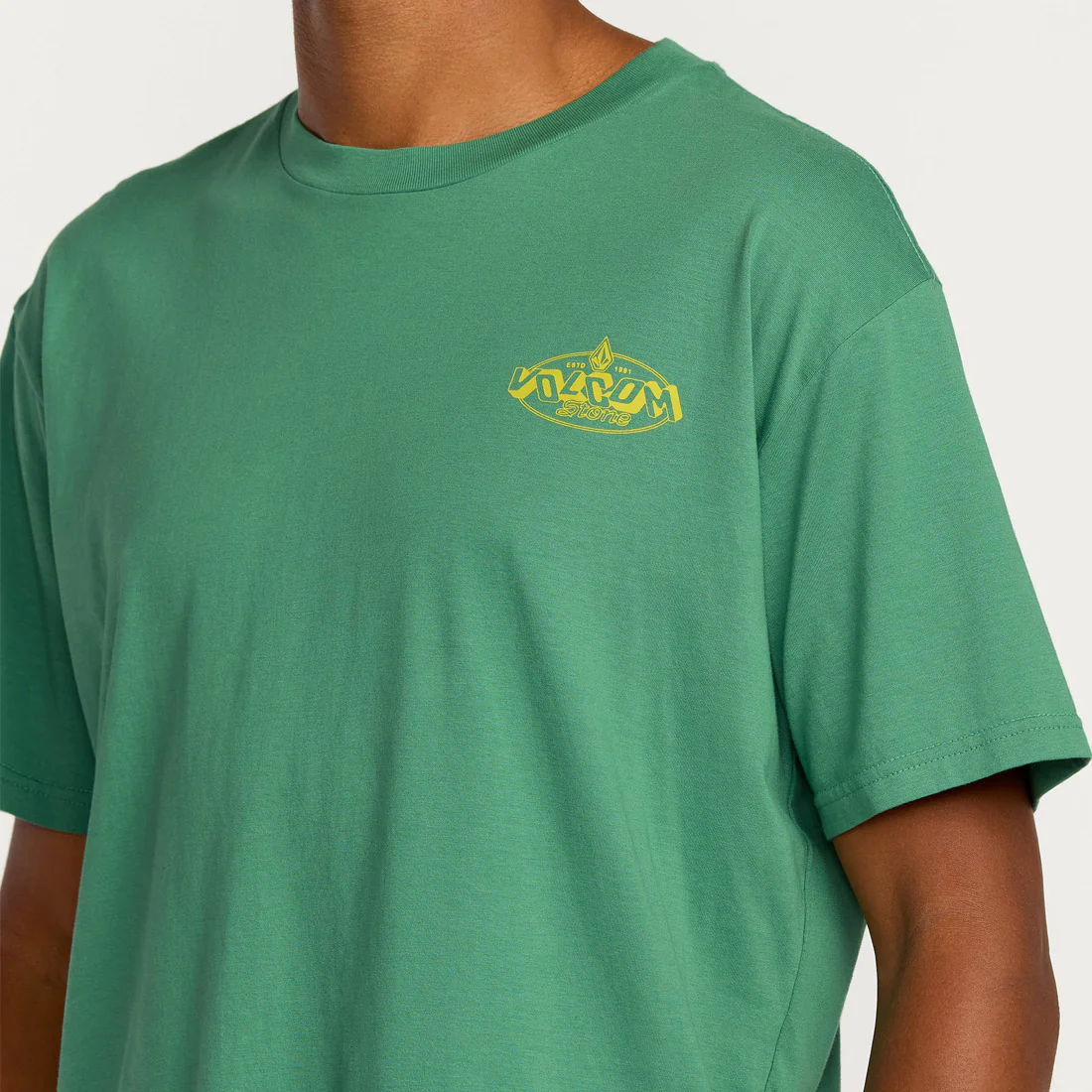 VOLCOM Tumbled Tee - Biscay Green - Image 3