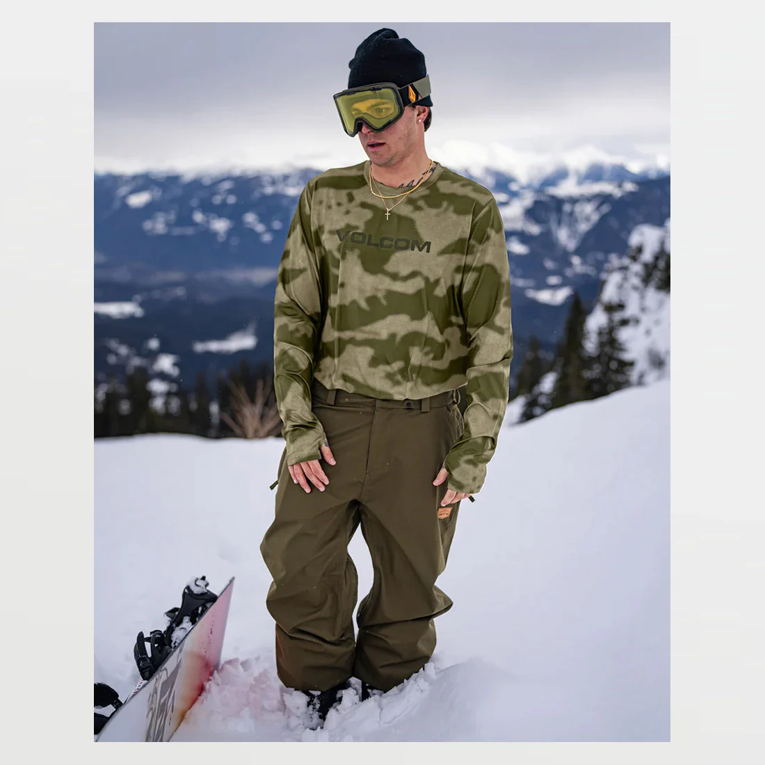 VOLCOM V-Science Base Layer Crew - Camouflage - Image 6
