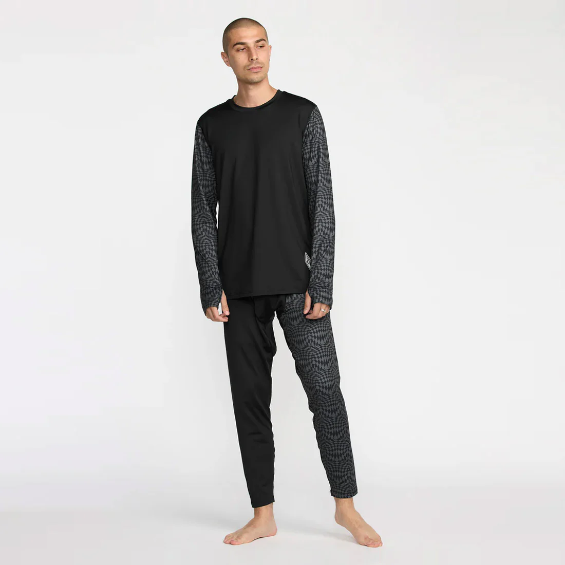 VOLCOM V-Science Base Layer Pant - Black/Charcoal - Image 3