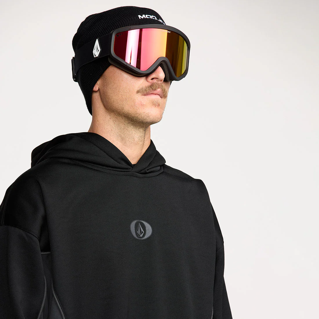 VOLCOM Vital Hydro Pullover Hood - Black - Image 4