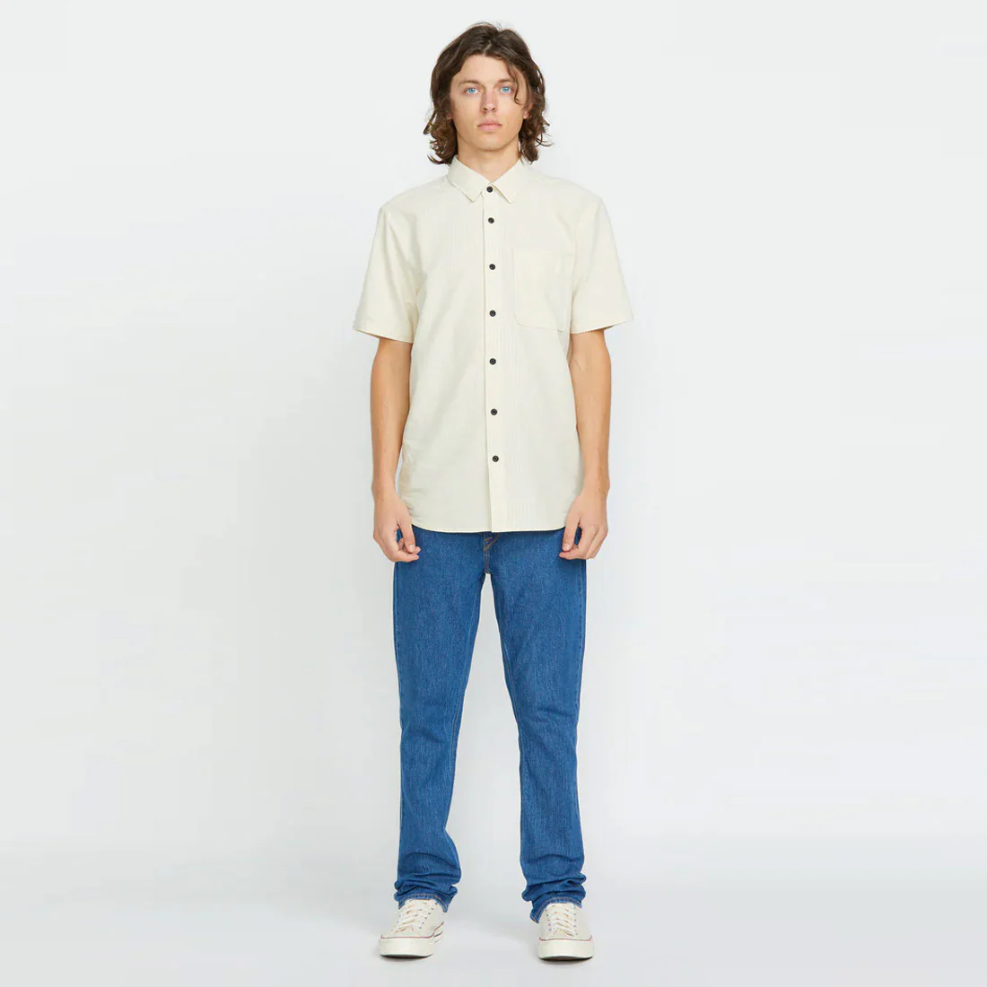 VOLCOM Vorta Slim Fit Jeans - Bold Blue - Image 4