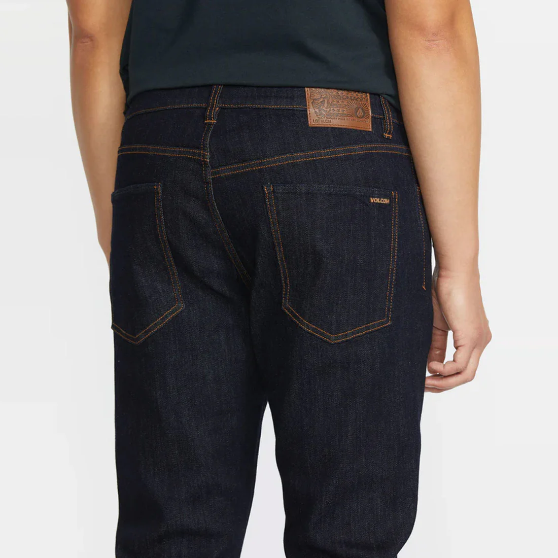 VOLCOM Vorta Slim Fit Jeans - Rinse - Image 5