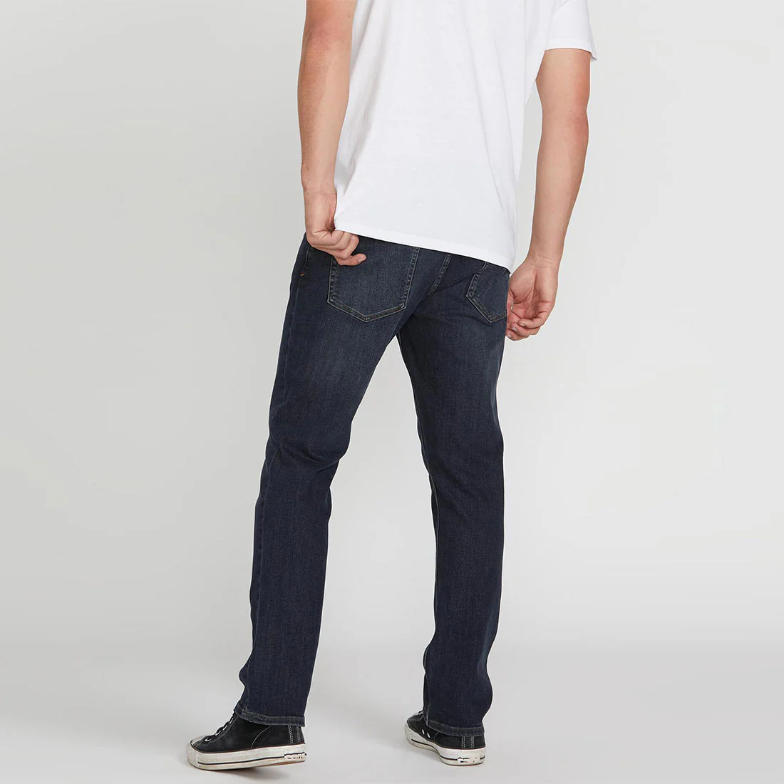 VOLCOM Vorta Slim Fit Jeans - Vintage Blue - Image 3