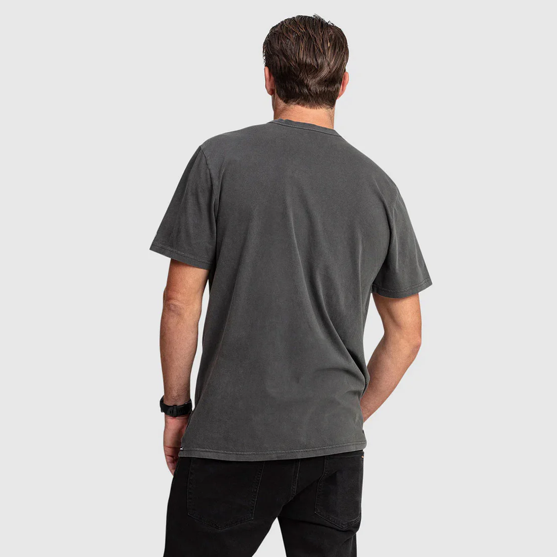 VOLCOM Wash Solid Short Sleeve Tee - Black - Image 2