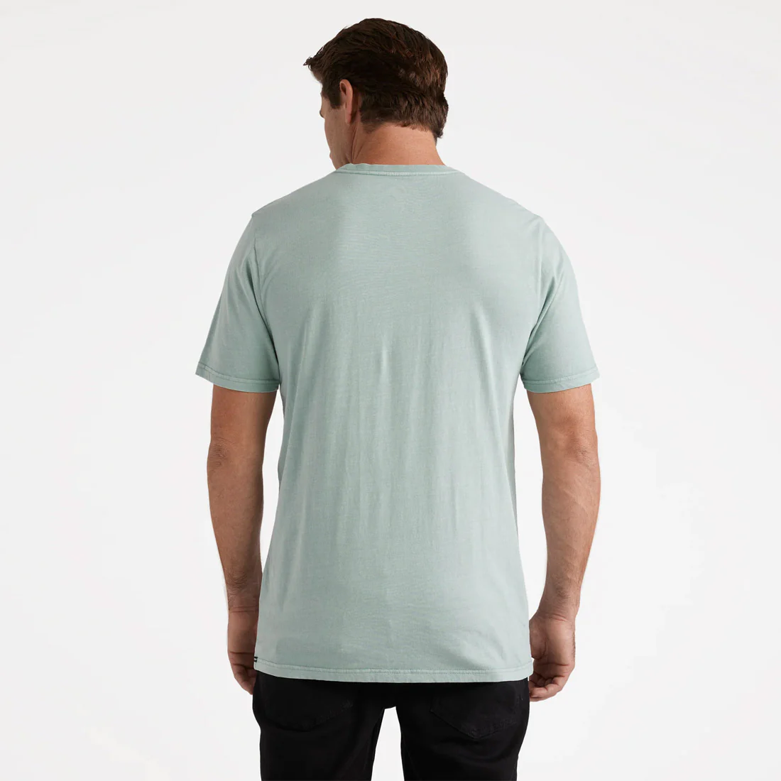 VOLCOM Wash Solid Short Sleeve Tee - Chambray - Image 3