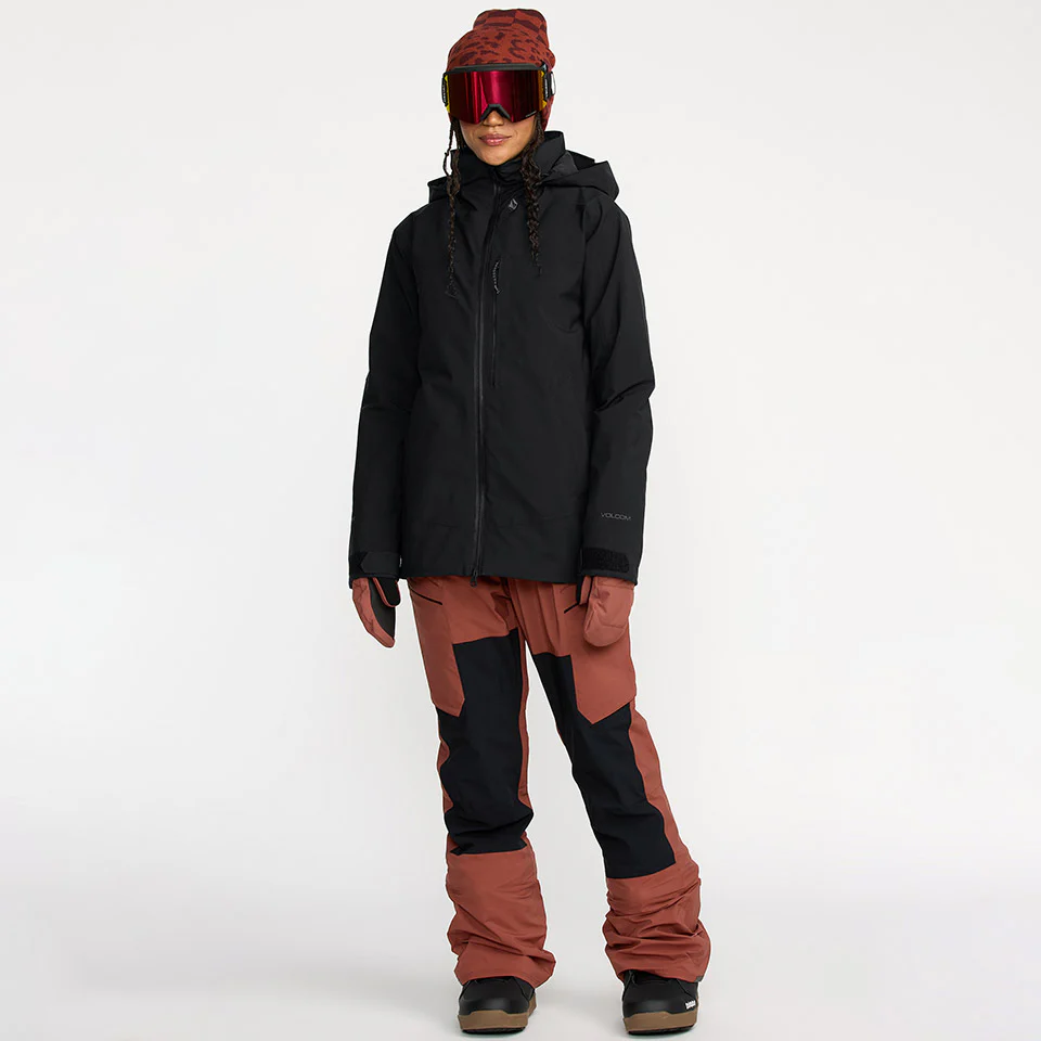 VOLCOM Women's 3D Stretch Gore-Tex Insulated Jacket 2026 - Black - Image 2