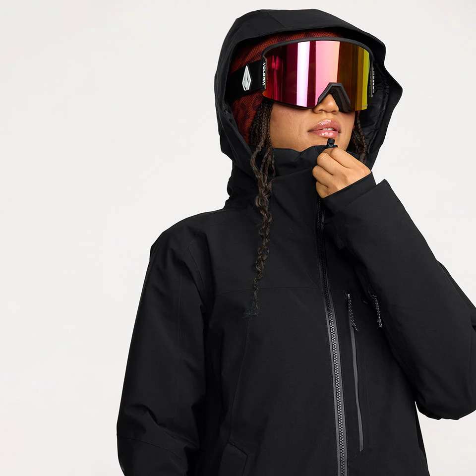 VOLCOM Women's 3D Stretch Gore-Tex Insulated Jacket 2026 - Black - Image 5
