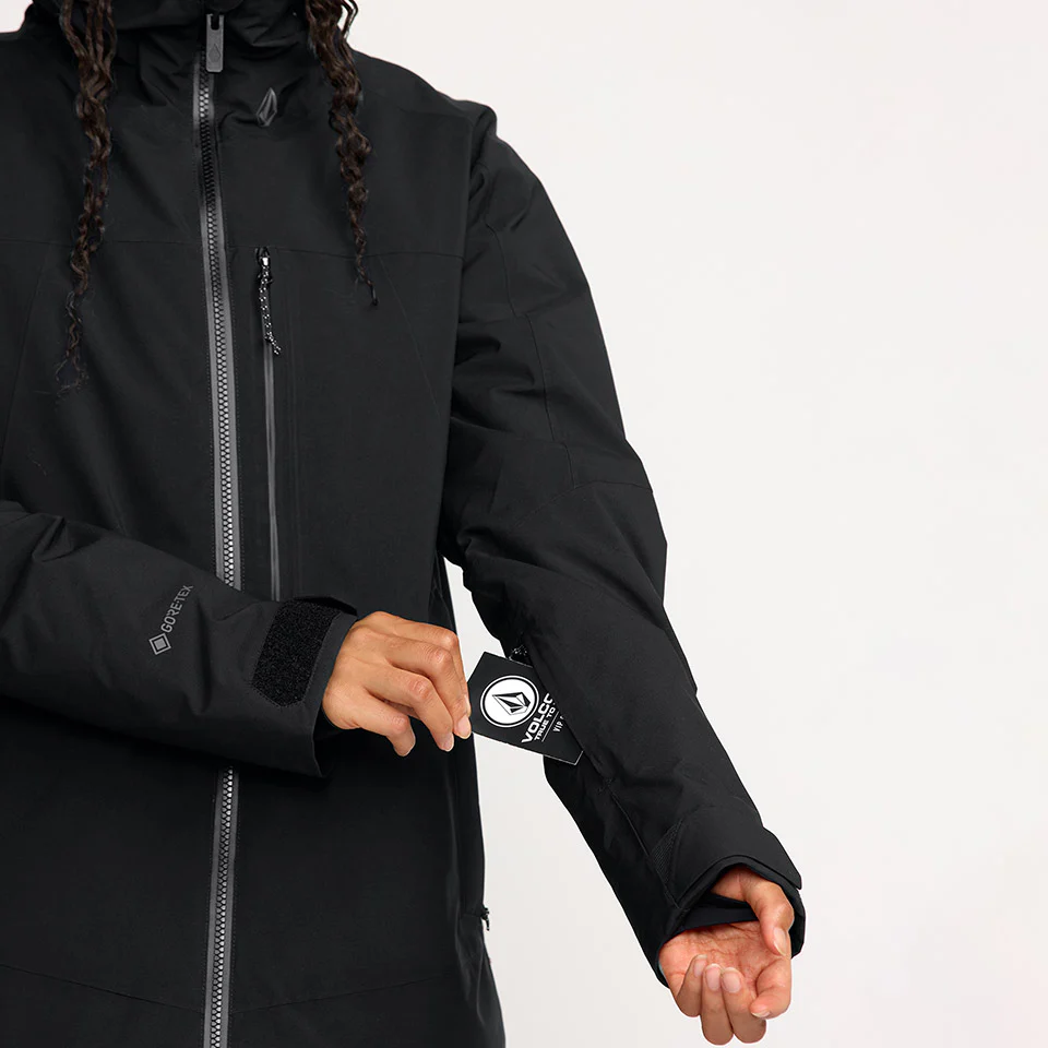 VOLCOM Women's 3D Stretch Gore-Tex Insulated Jacket 2026 - Black - Image 7
