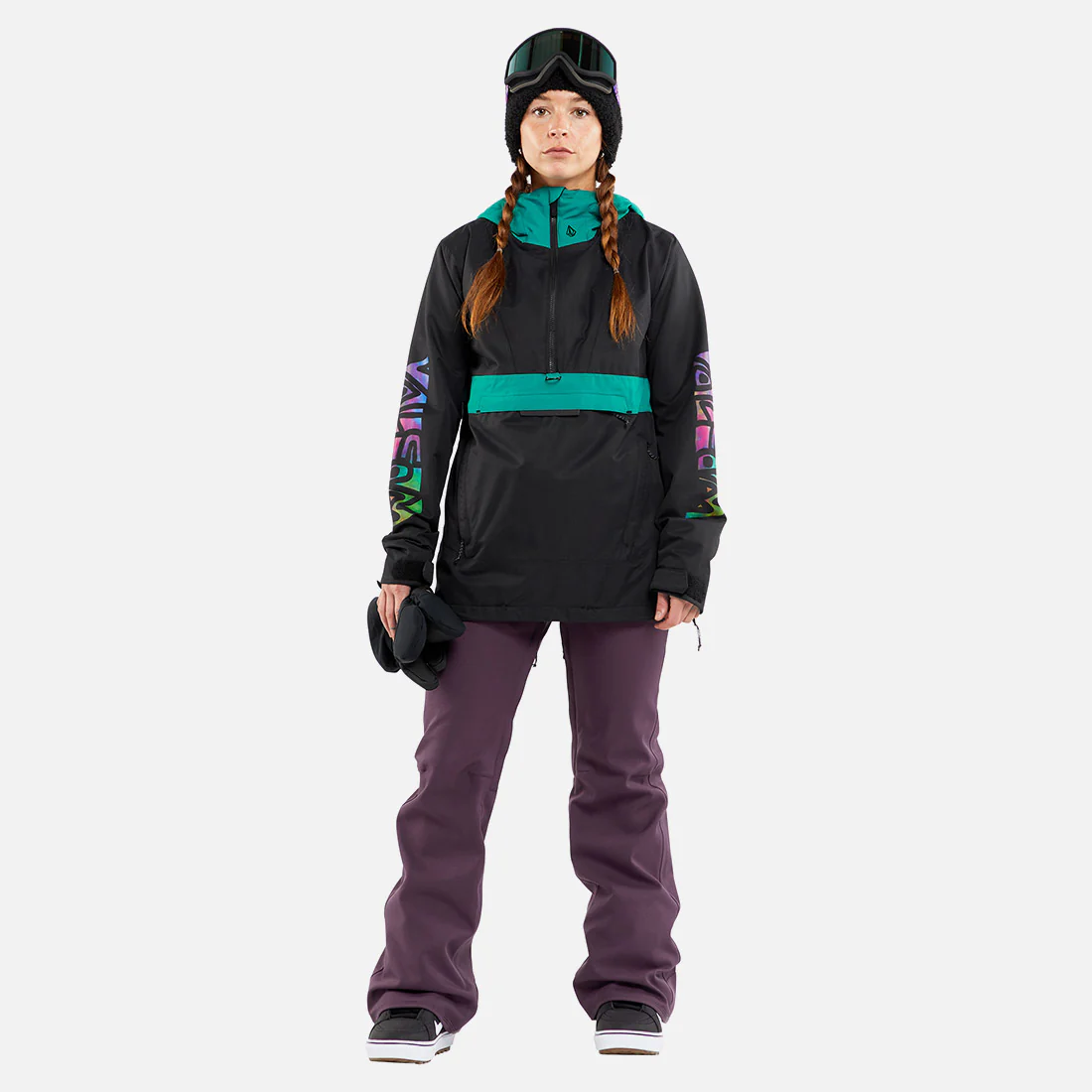 VOLCOM Women's Ashfield Pullover 2024 - Black - Image 3