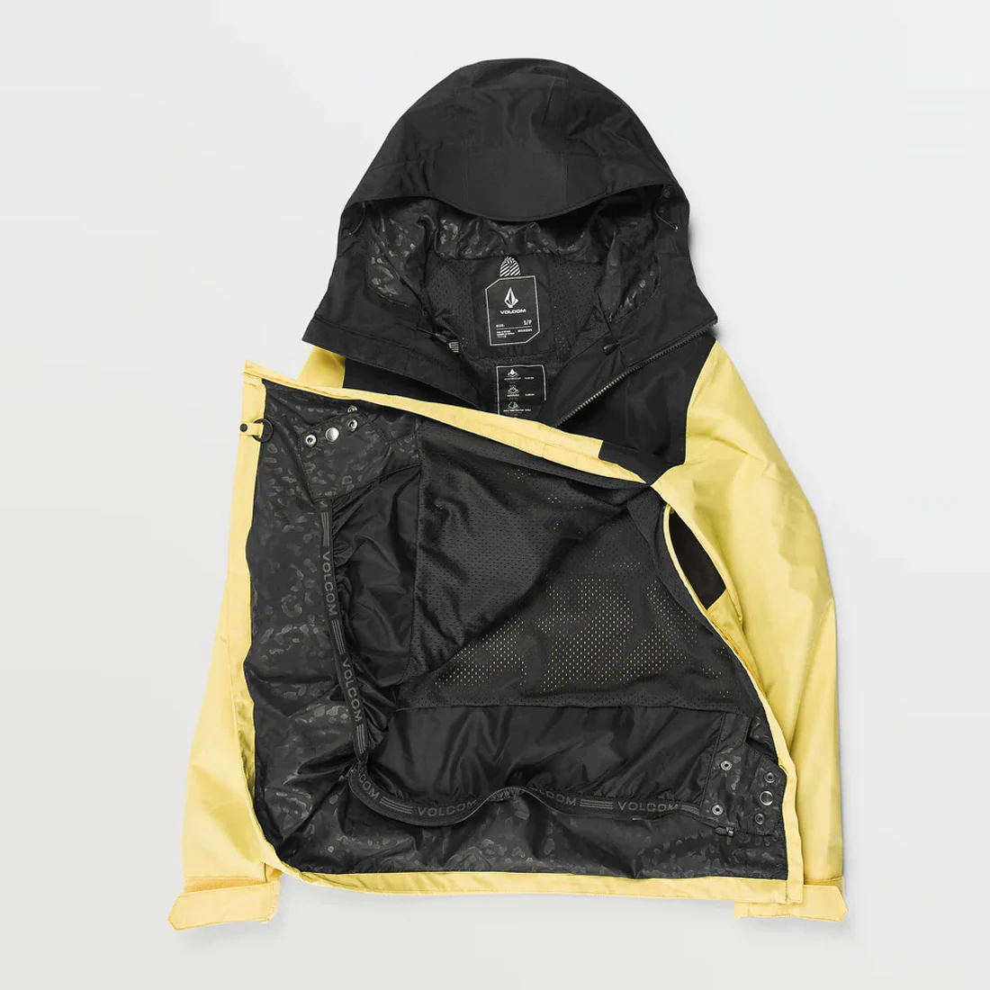 VOLCOM Women's Ashfield Pullover 2025 - Dark Yellow - Image 3
