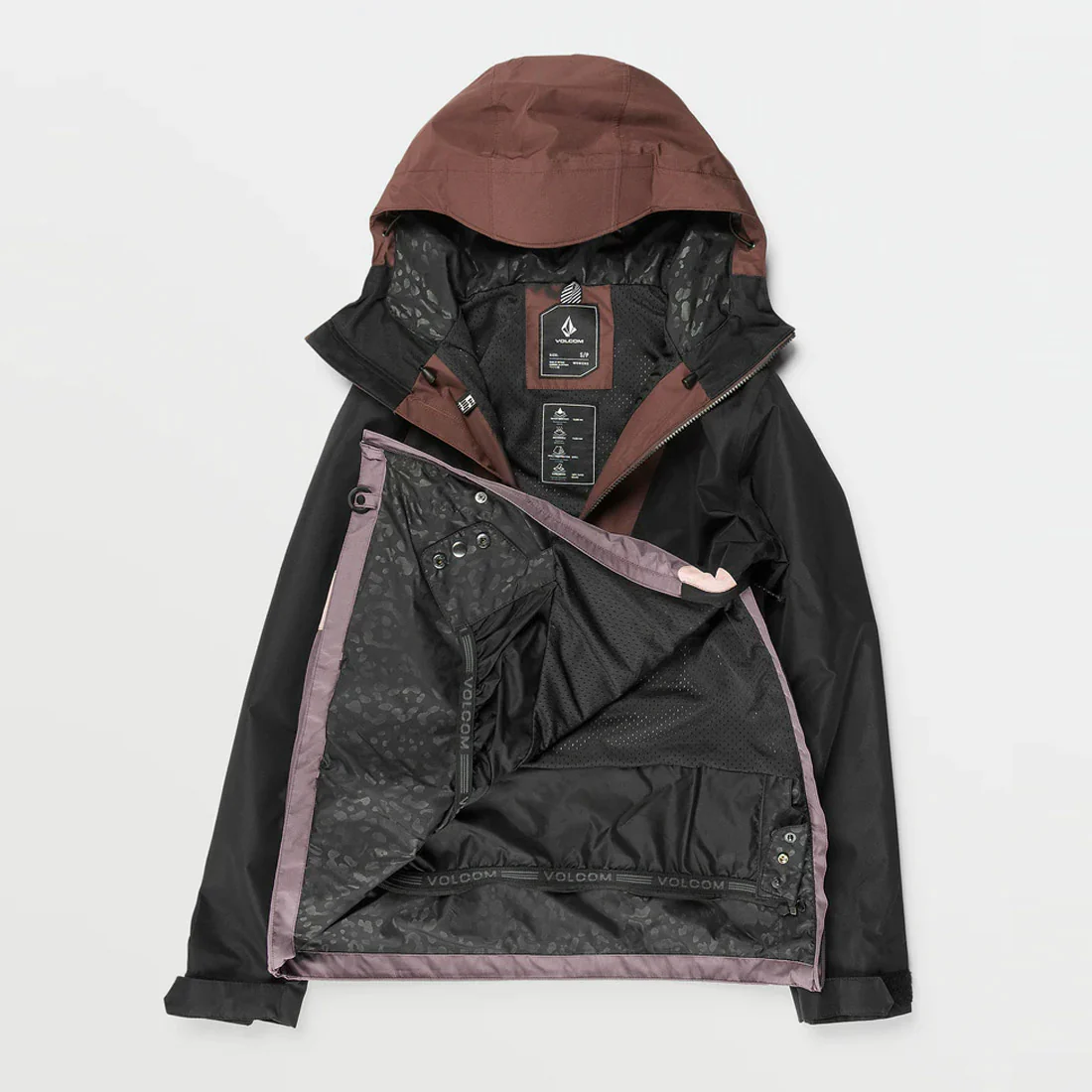 VOLCOM Women's Ashfield Pullover 2025 - Dusty Lavender - Image 5