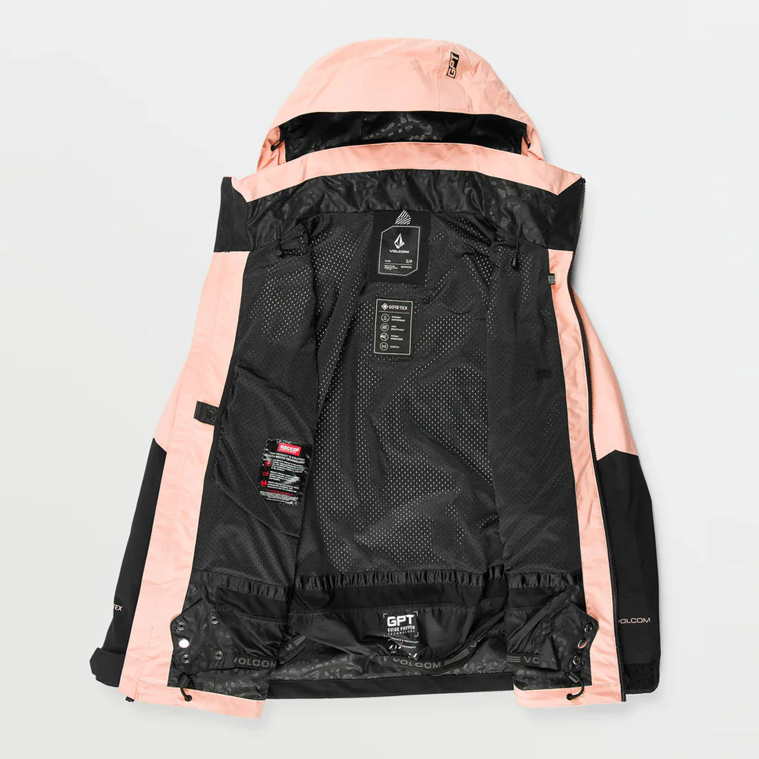 VOLCOM Women's AT Stretch Gore-Tex Jacket 2025 - Coral Haze - Image 5