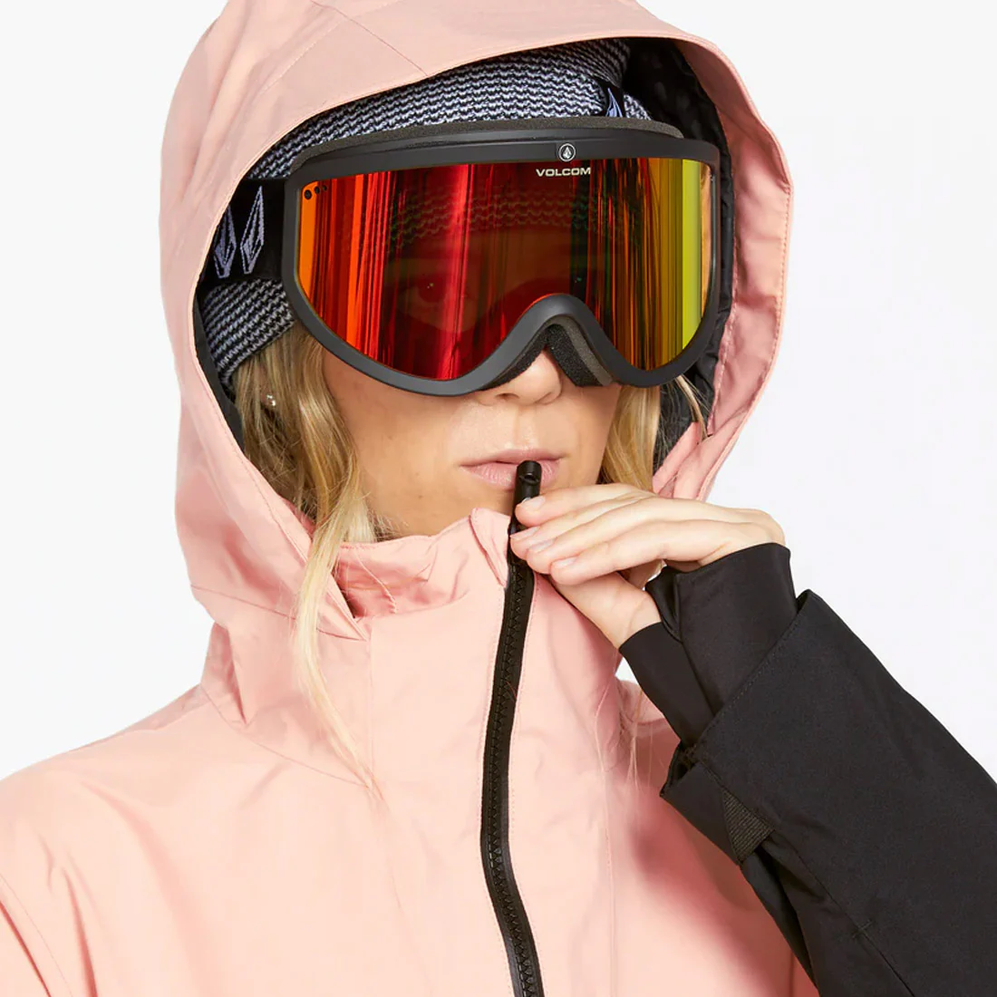 VOLCOM Women's AT Stretch Gore-Tex Jacket 2025 - Coral Haze - Image 6