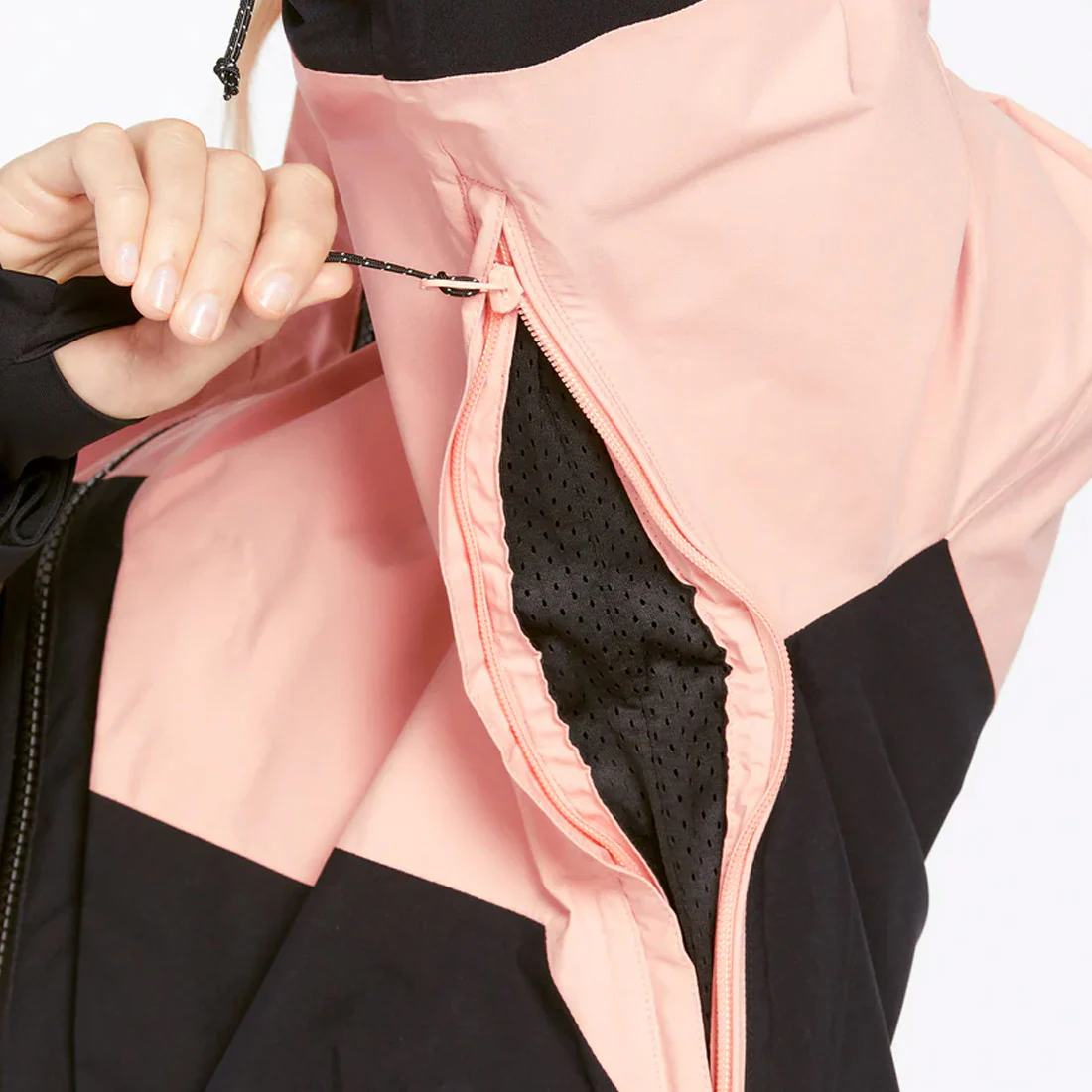 VOLCOM Women's AT Stretch Gore-Tex Jacket 2025 - Coral Haze - Image 7