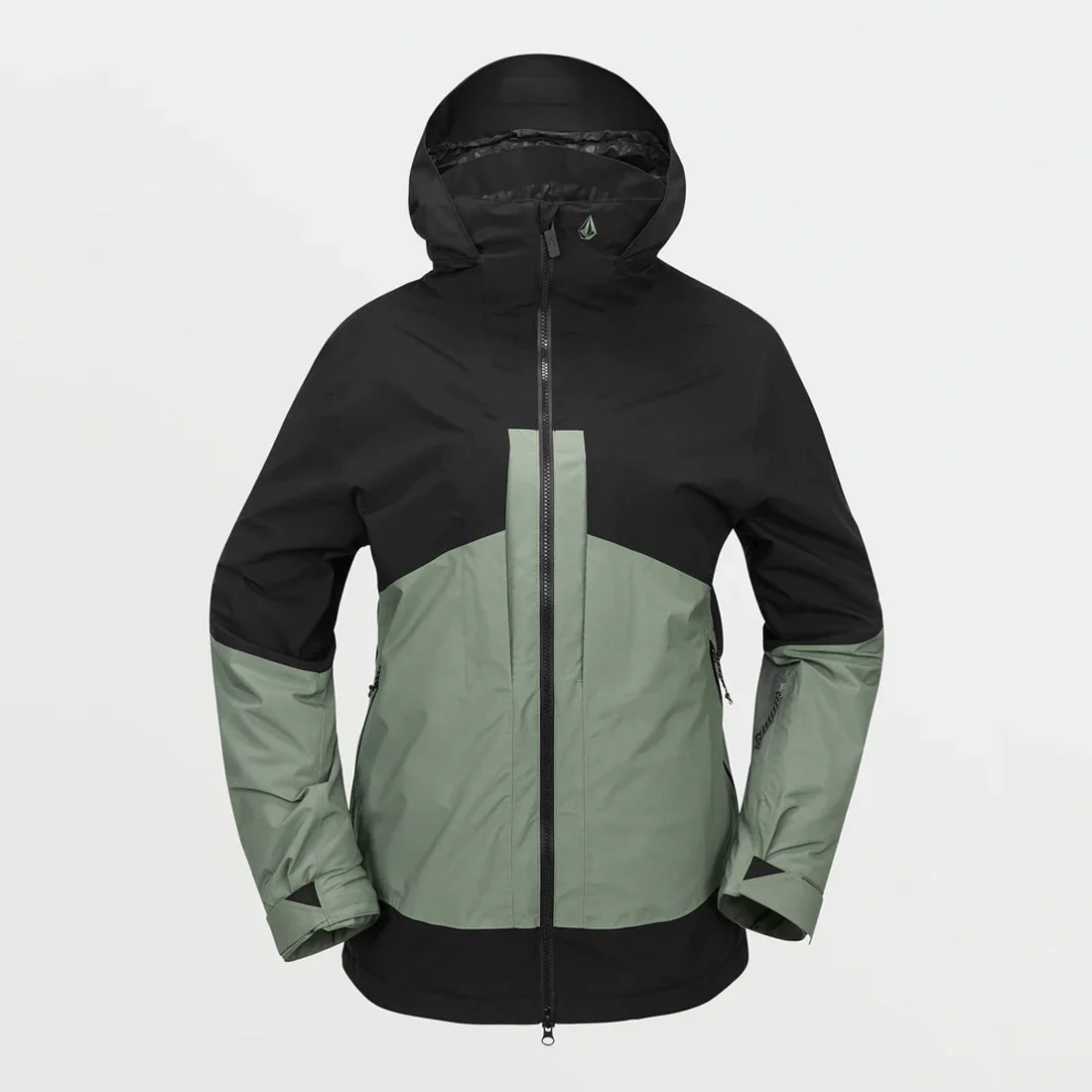 VOLCOM Women's AT Stretch Gore-Tex Jacket 2025 - Lichen Green - Image 3