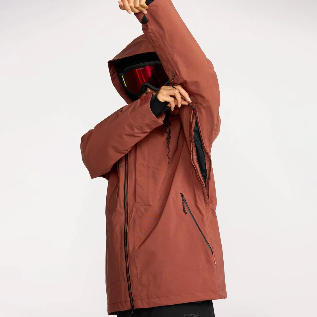 VOLCOM Women's AT Stretch Gore-Tex Jacket 2026 - Henna - Image 6