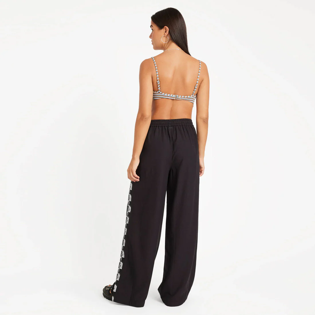 VOLCOM Women's Backbeatz Pant - Vintage Black - Image 4