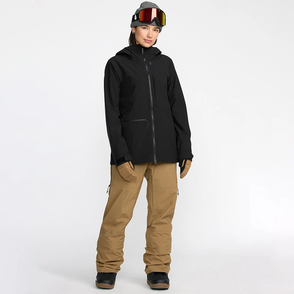 VOLCOM Women's Cloudbreaker Stretch 30K Jacket 2026 - Black - Image 2
