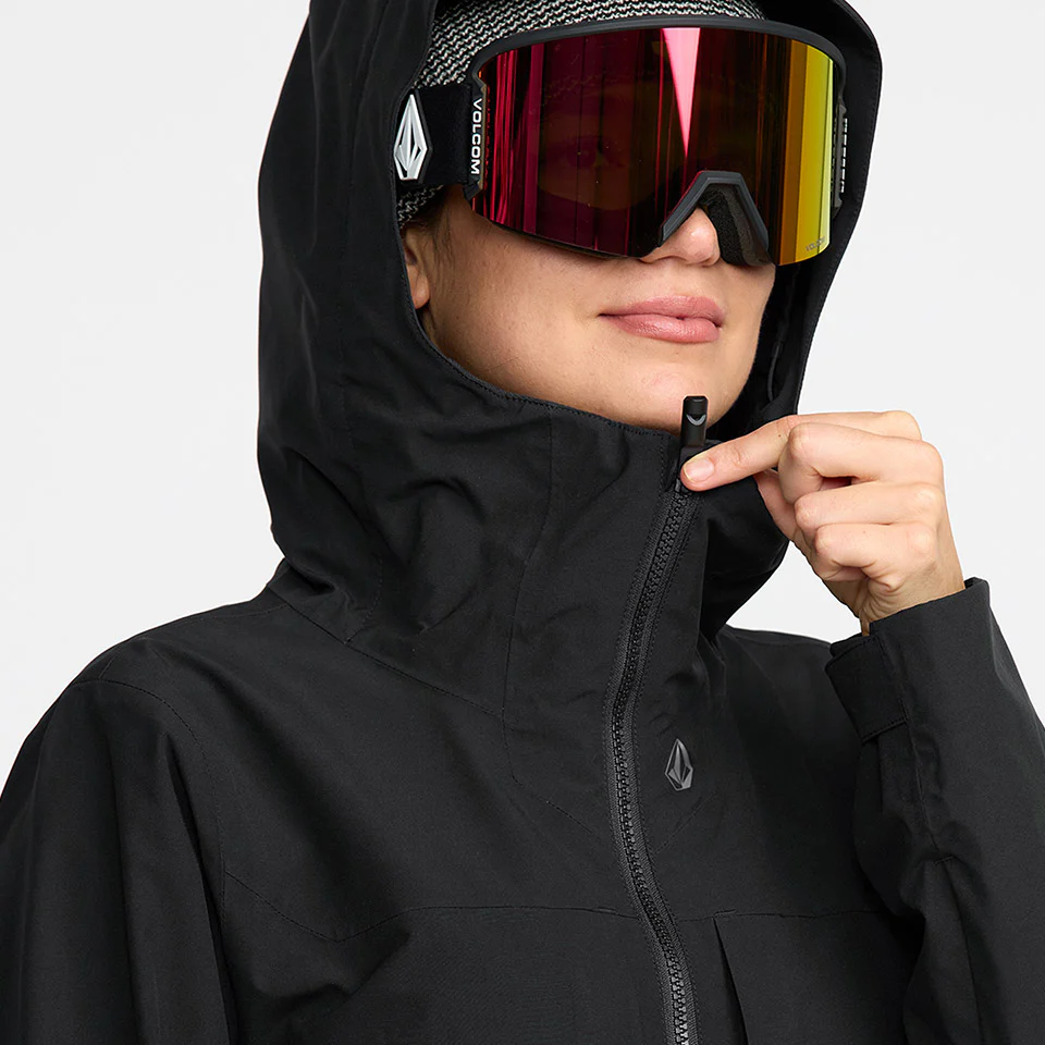 VOLCOM Women's Cloudbreaker Stretch 30K Jacket 2026 - Black - Image 8