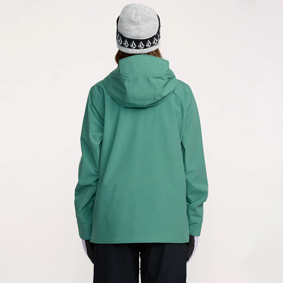 VOLCOM Women's Cloudbreaker Stretch 30K Jacket 2026 - Spruce Green - Image 2
