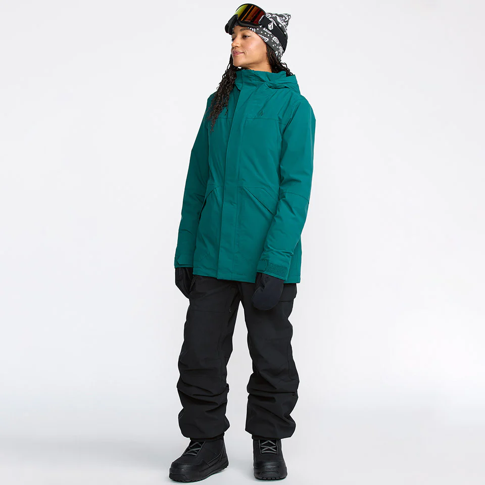 VOLCOM Women's Creston 3D Stretch Bib Overall 2026 - Black - Image 9