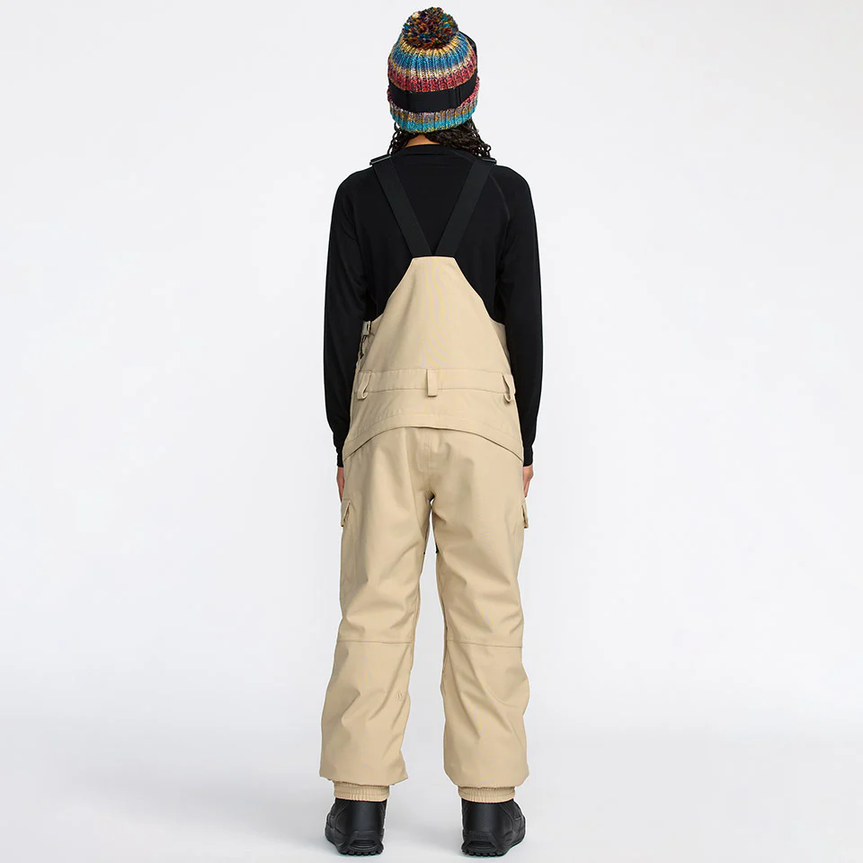 VOLCOM Women's Creston 3D Stretch Bib Overall 2026 - Oatmeal - Image 3