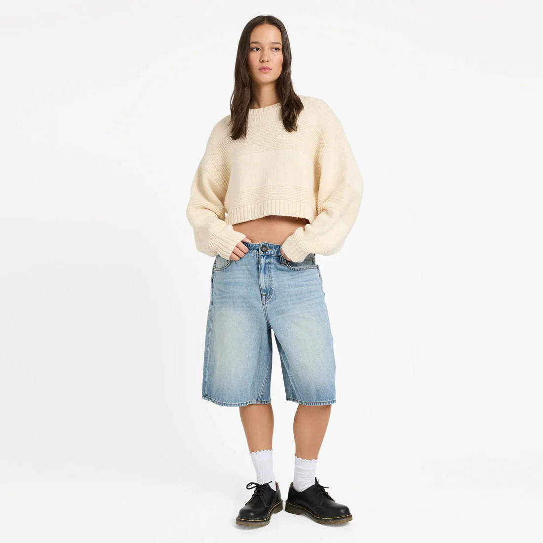 VOLCOM Women's Dayz Like This Sweater - Vintage White - Image 5