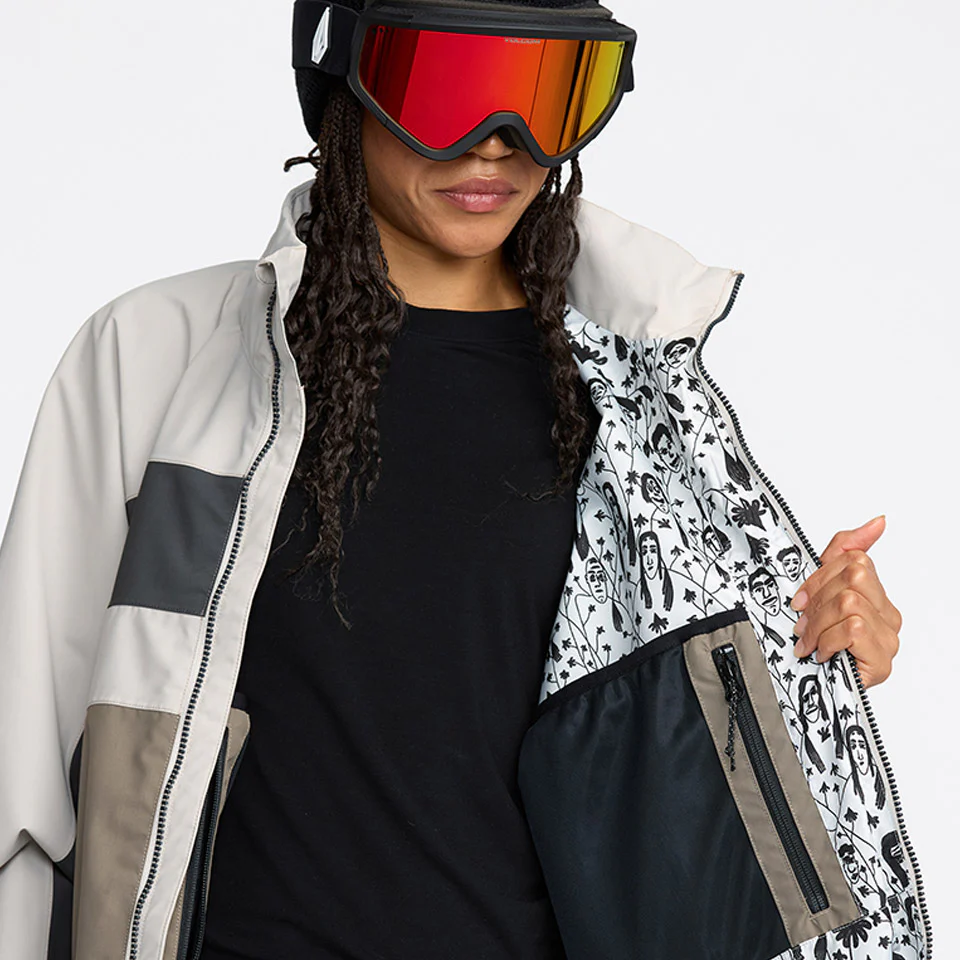 VOLCOM Women's Desiree Melancon Jacket 2026 - Stone - Image 8