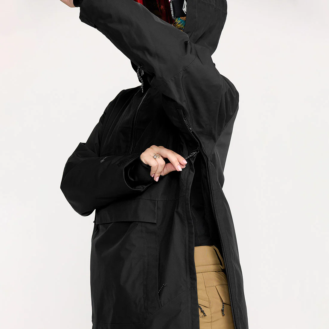 VOLCOM Women's Fern Insulated Gore-Tex Jacket 2026 - Black - Image 6