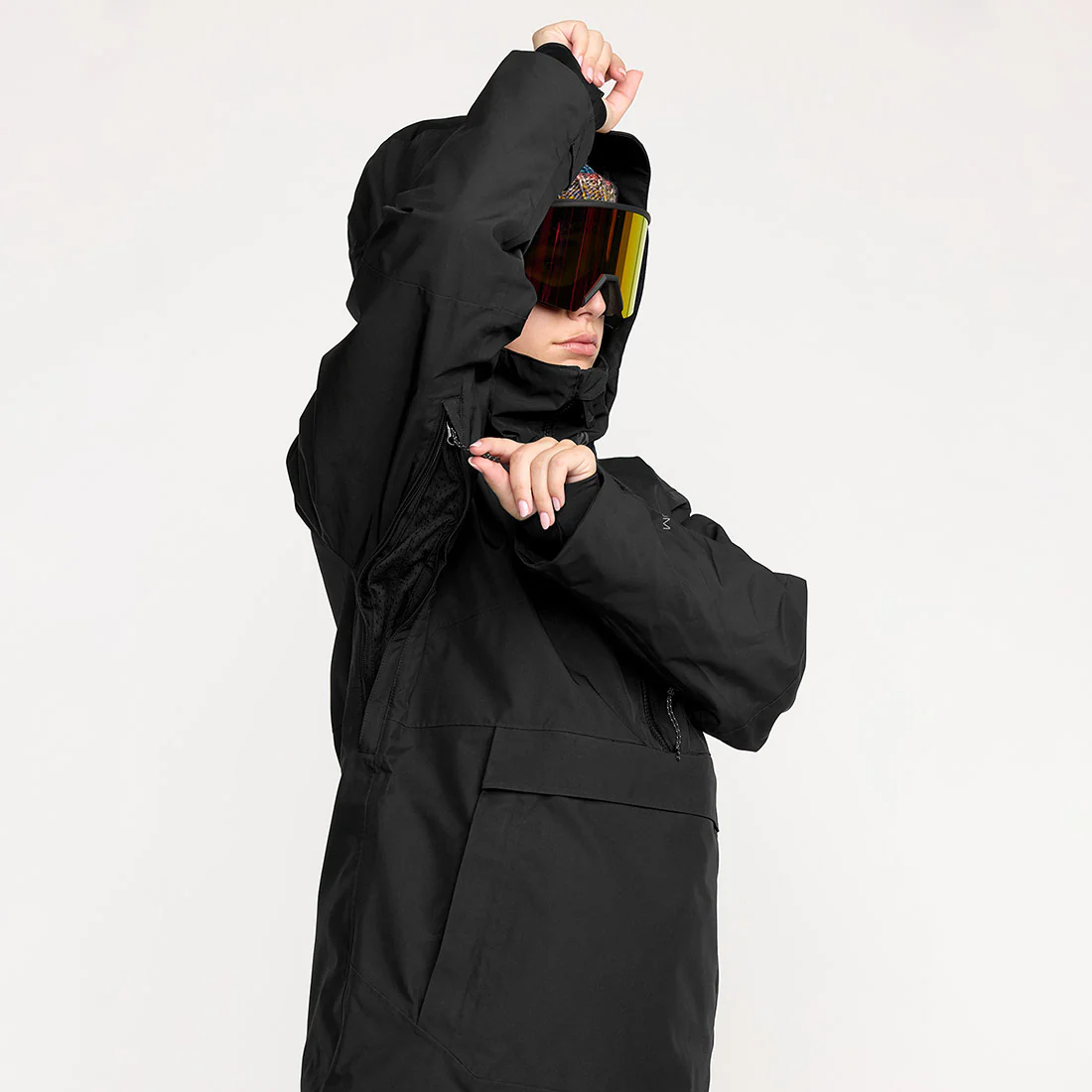 VOLCOM Women's Fern Insulated Gore-Tex Jacket 2026 - Black - Image 7