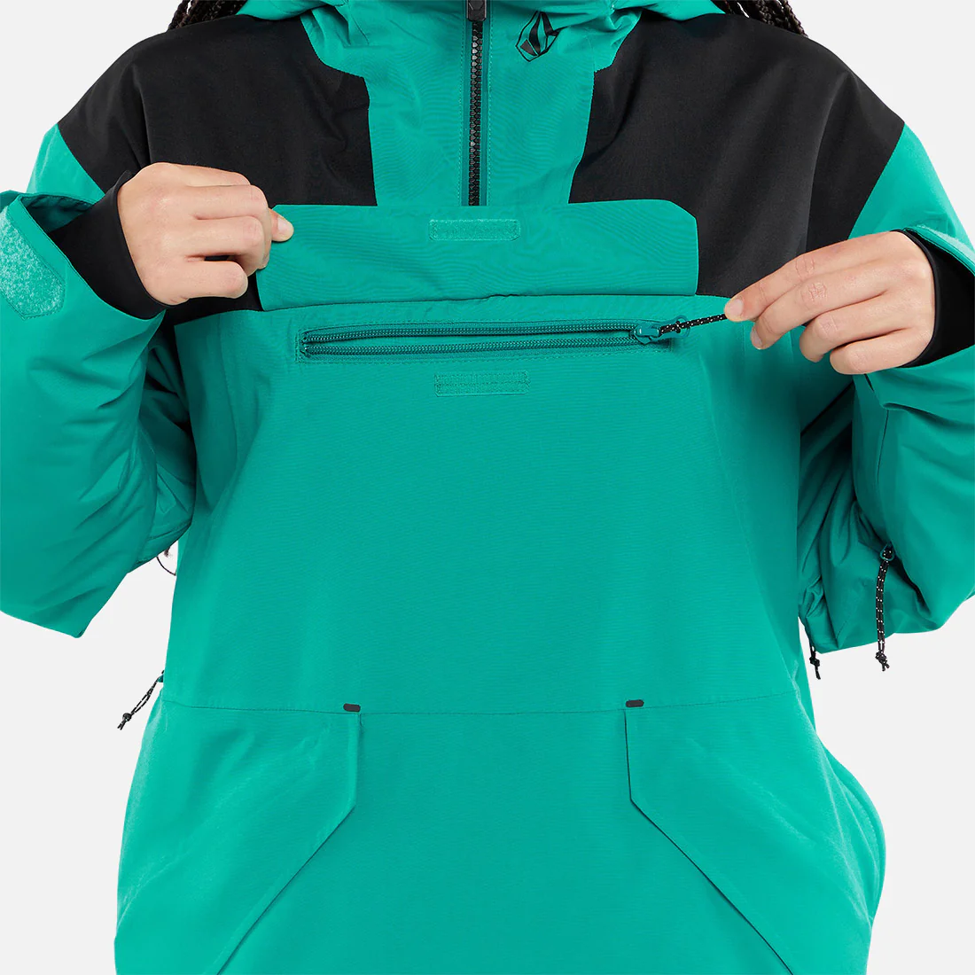 VOLCOM Women's Fern Insulated Gore-Tex Pullover 2024 - Vibrant Green - Image 10